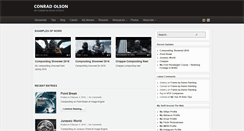 Desktop Screenshot of conradolson.com