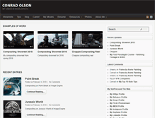 Tablet Screenshot of conradolson.com